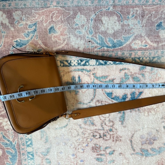 Jimmy Choo Tan Leather Shoulder Bag - Picture 15 of 16